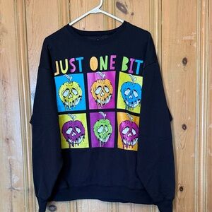 Disney Black Graphic Sweatshirt